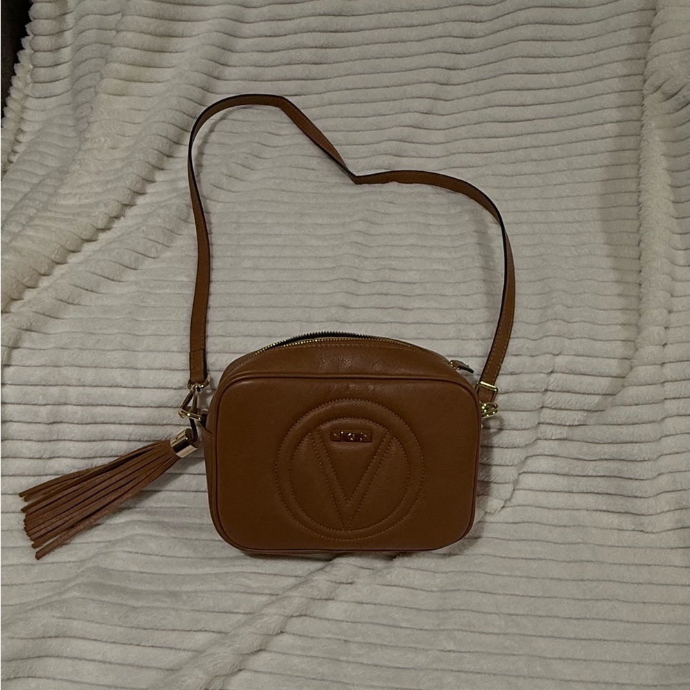 Brown Leather Crossbody Bag